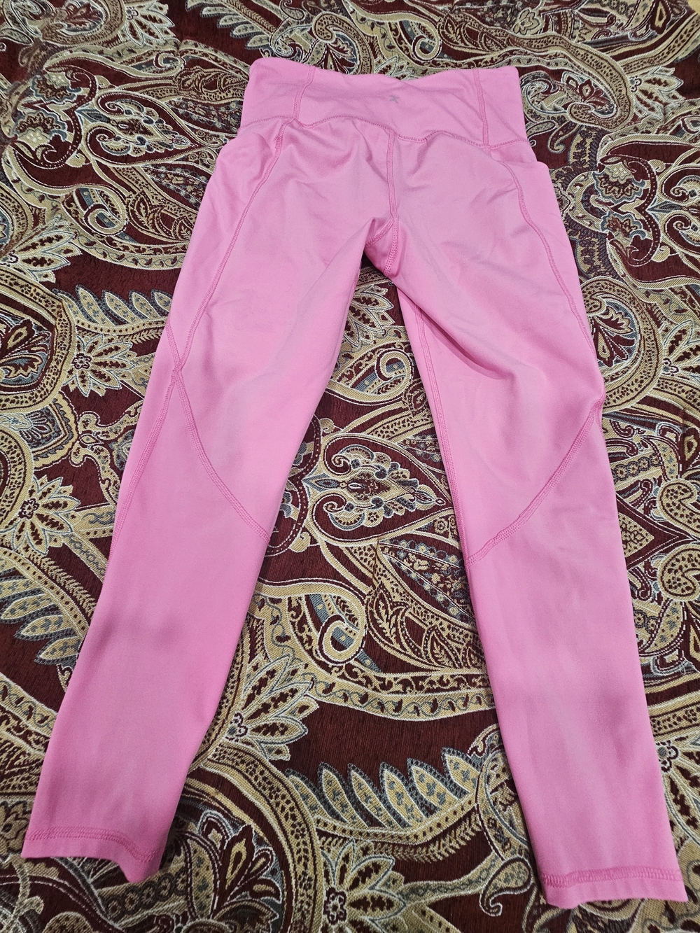 Pink High-Waist Active Leggings - Picture 2 of 3